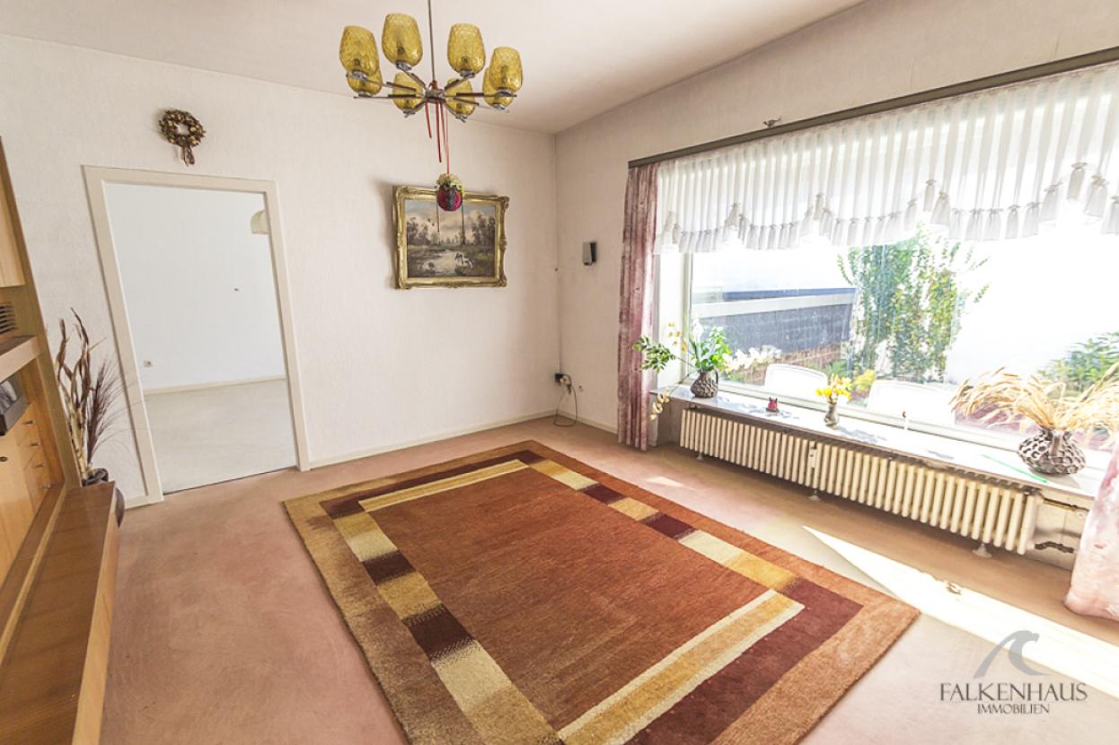 Wohnraum mit hervorragendem Blick auf Ihre Terrasse