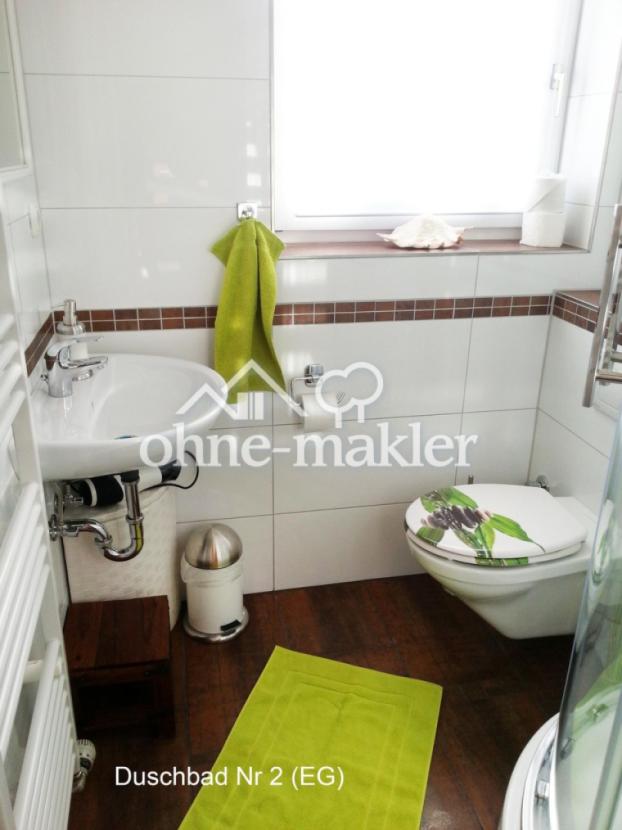 Duschbad im Erdgeschoss
