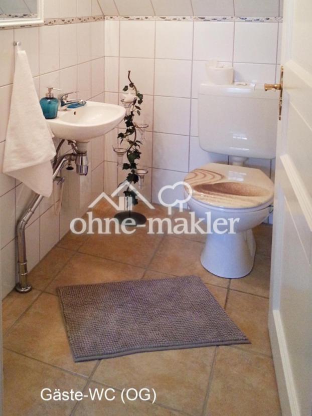 Gäste-WC im Obergeschoss