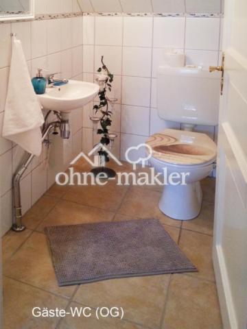 Gäste-WC im Obergeschoss