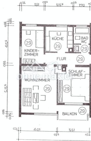 Grundriss Wohnung