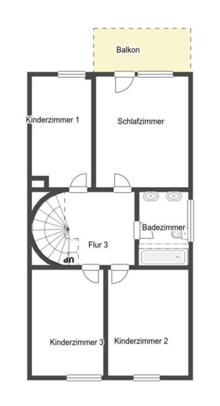Grundriss Skizze 1.OG