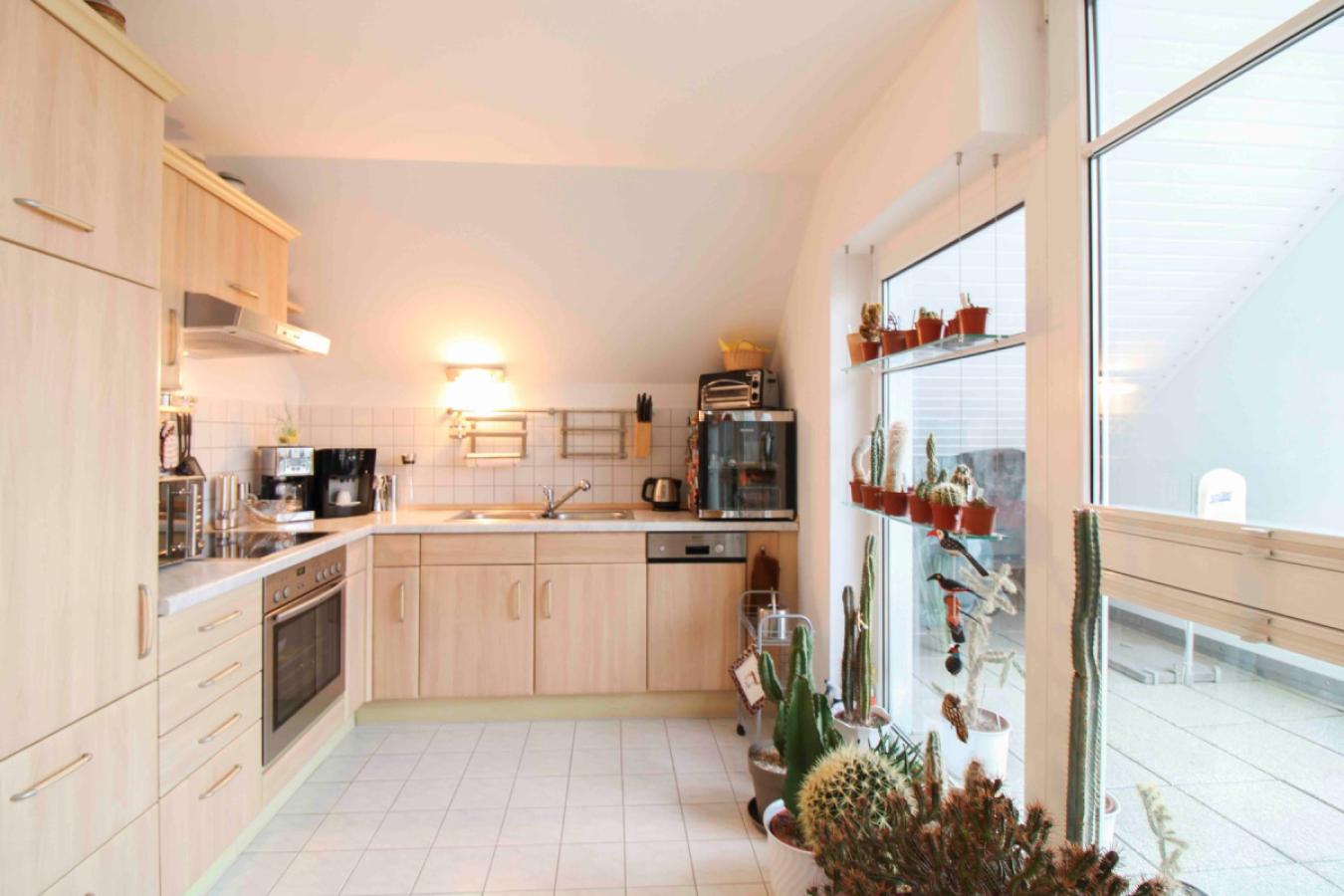 Küche mit Ausblick