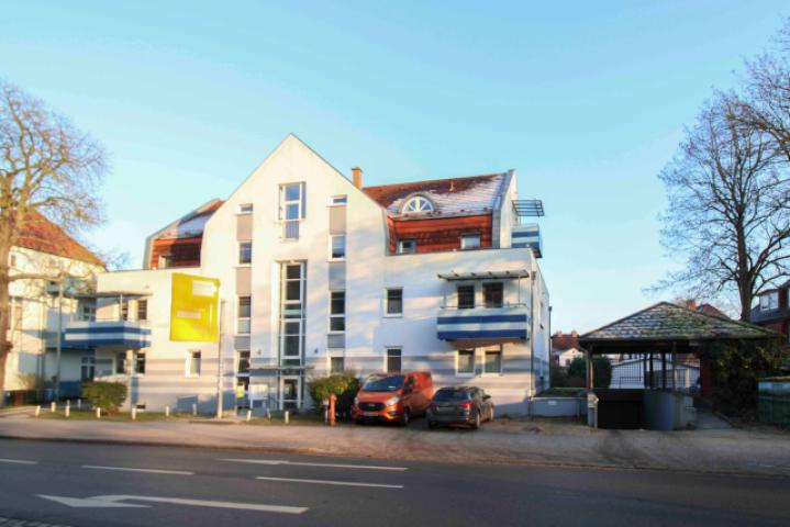 Ansicht von der Straße