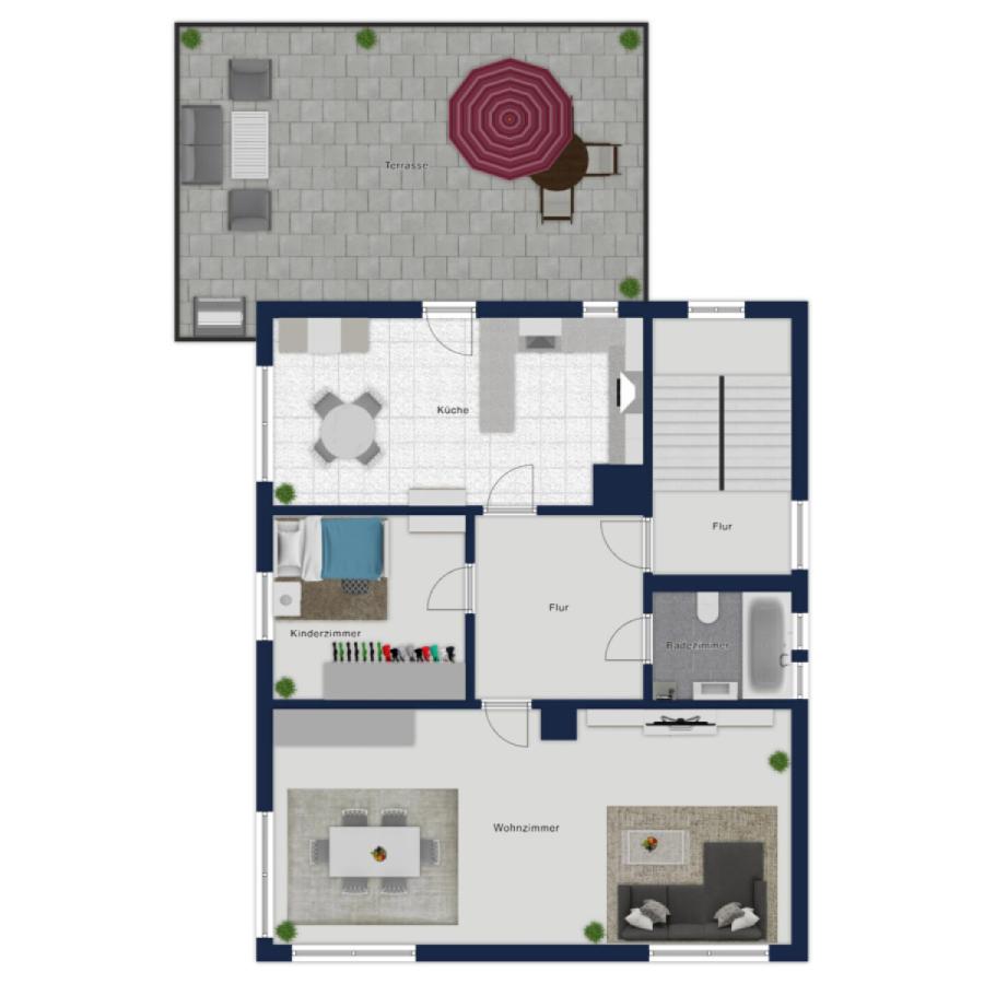 Grundriss Obergeschoss