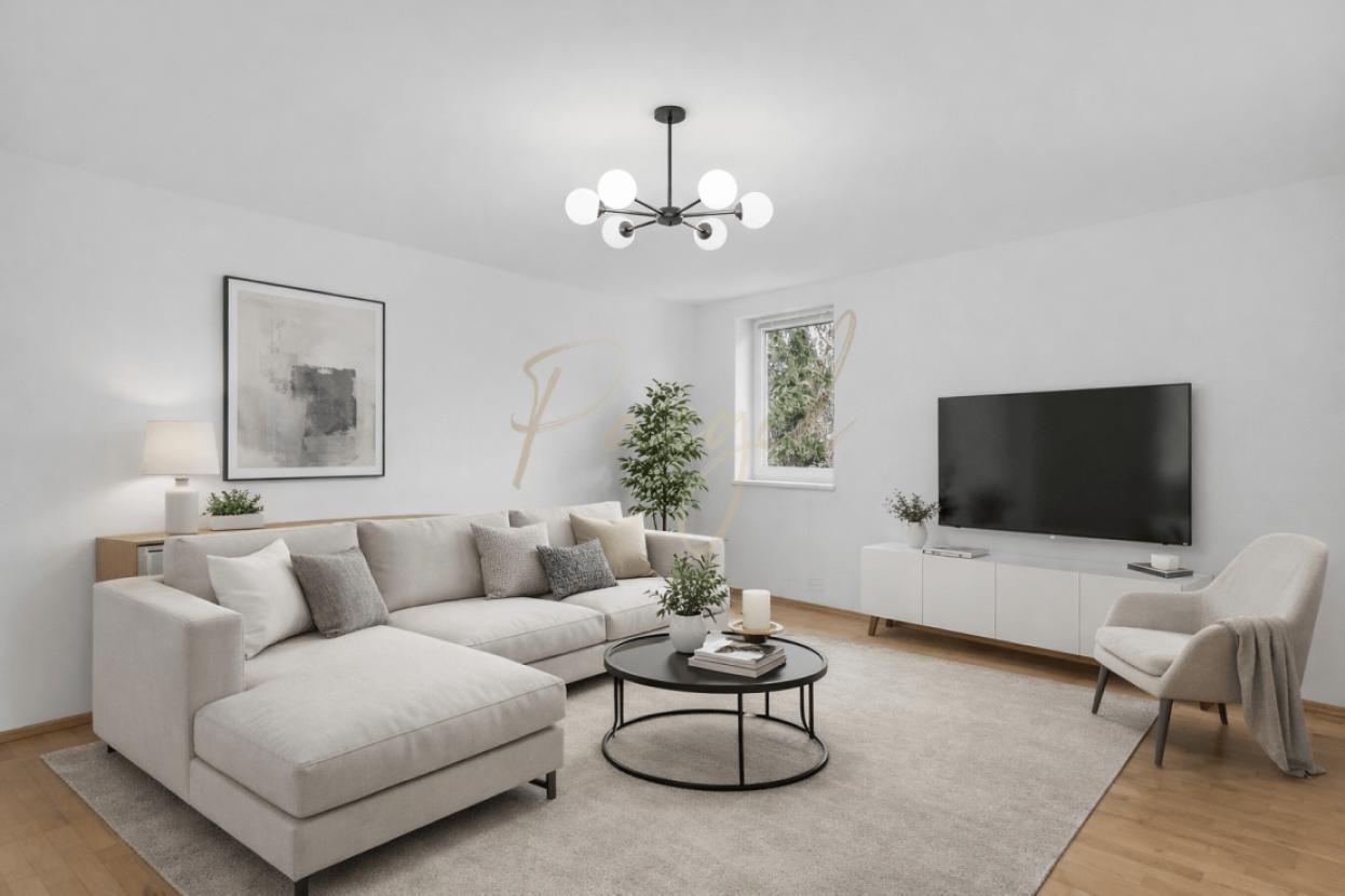 Wohnzimmer visualisiert