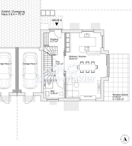 Erdgeschoss Haus 4