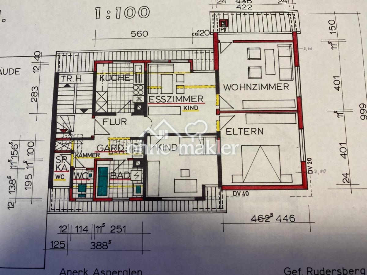 Grundriss Dachgeschoss