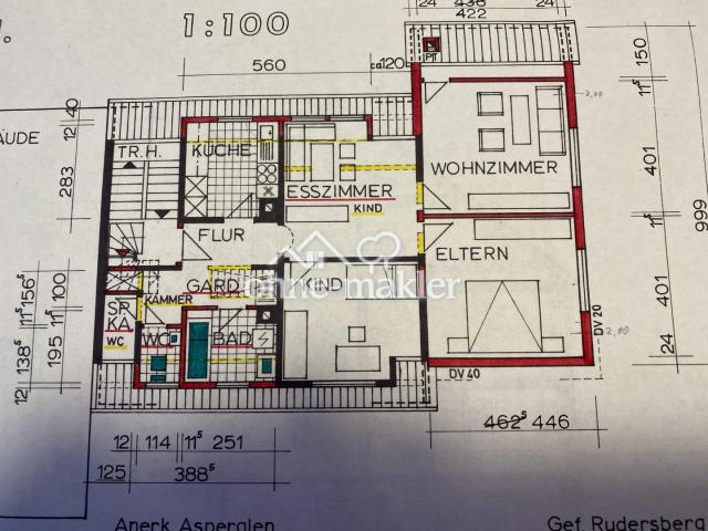 Grundriss Dachgeschoss