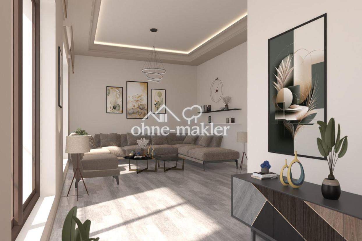 Wohnzimmer visualisiert