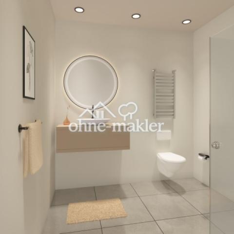 Badezimmer visualisiert 