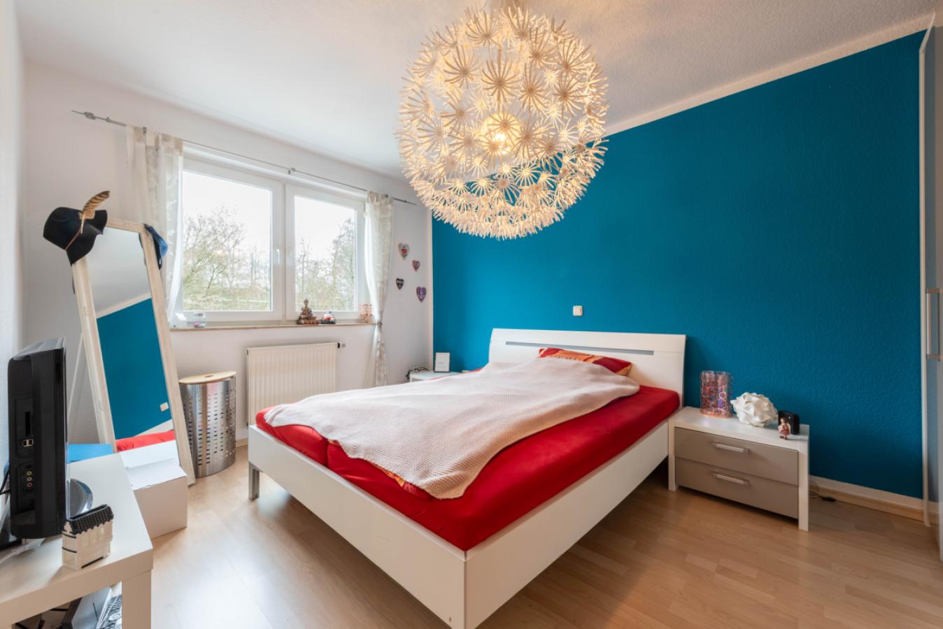 Ansicht Schlafzimmer