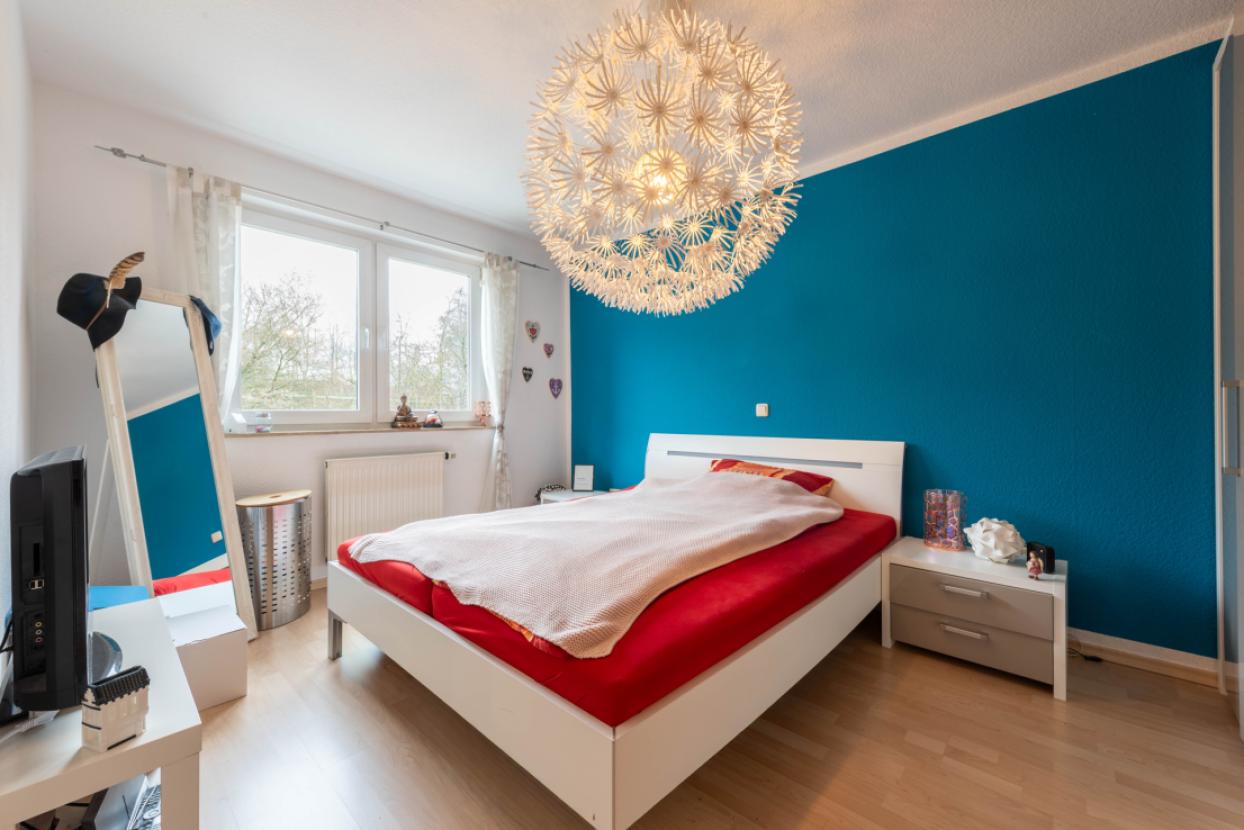 Ansicht Schlafzimmer