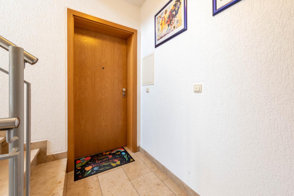 Ansicht Eingang zur Wohnung