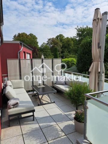 Balkon vor Küche/Essbereich