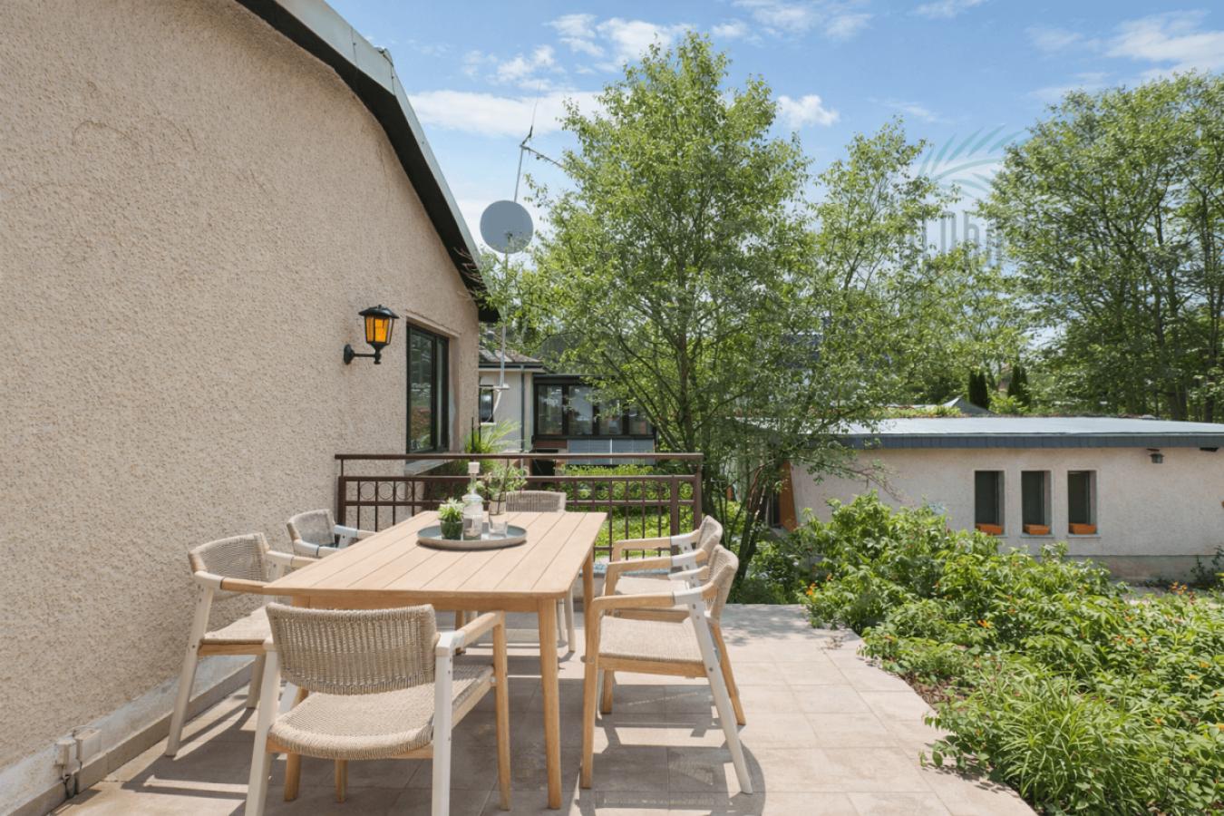Sommervisualisierung Terrasse