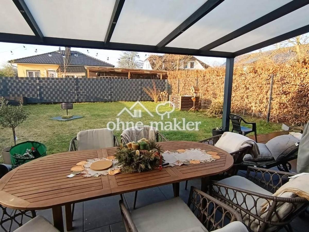 25qm überdachte Terrasse