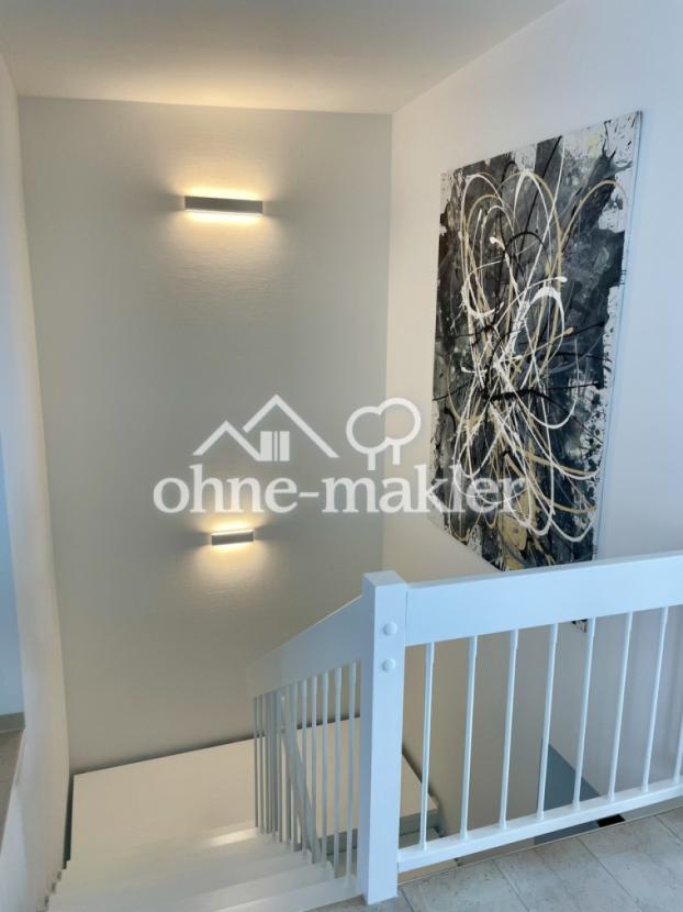 Treppe zum Schlafbereich