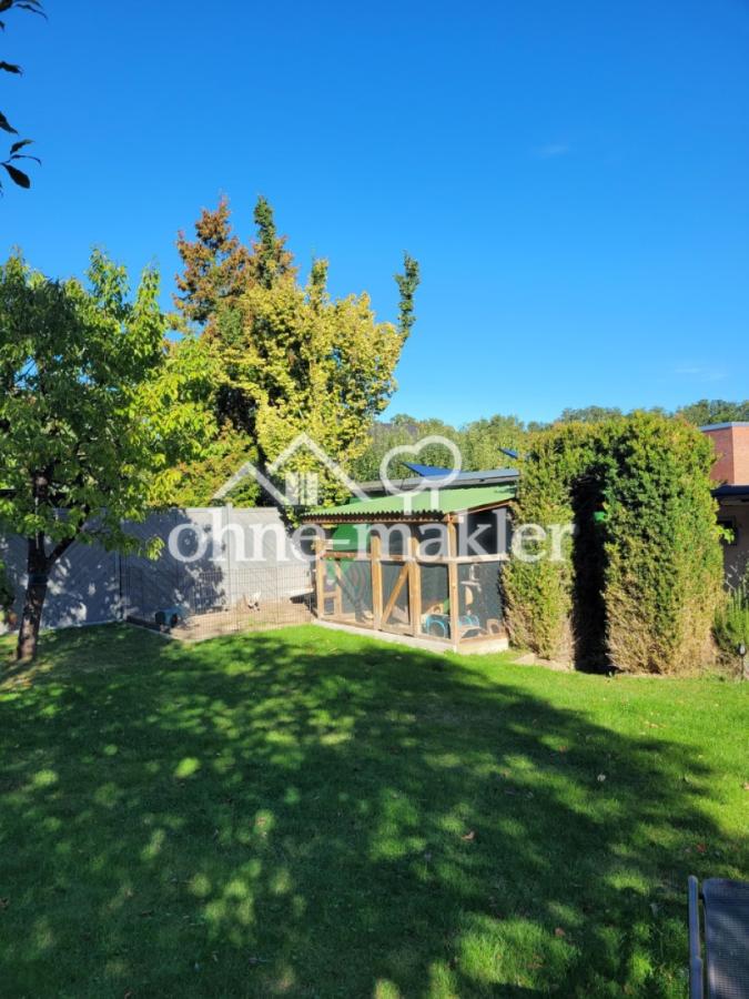 Garten mit Kleintiergehege