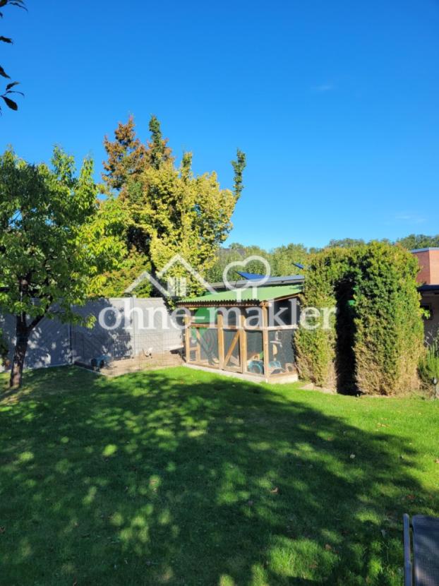 Garten mit Kleintiergehege