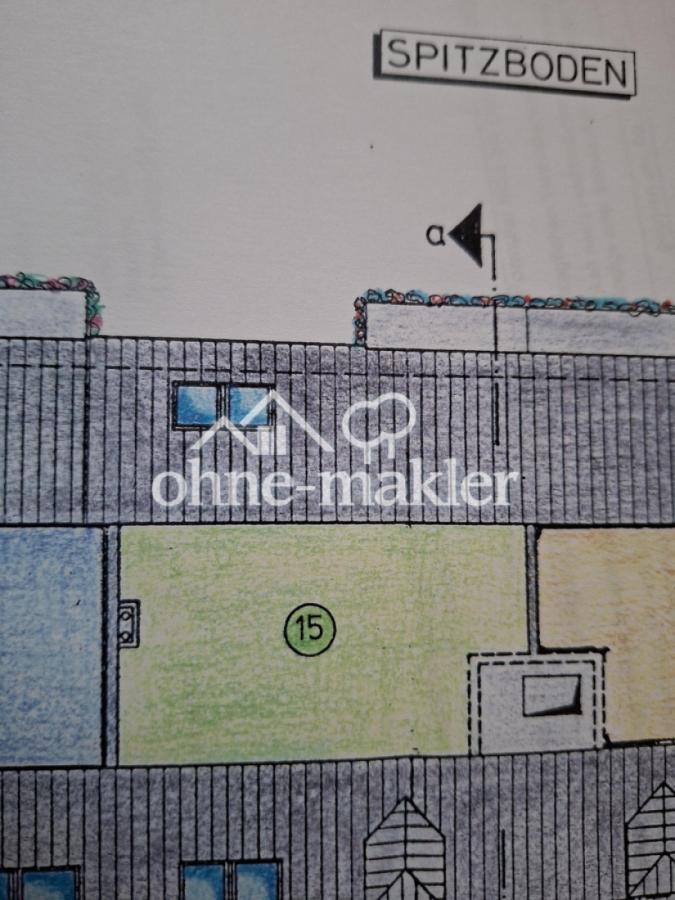 Grundriss Spitzboden