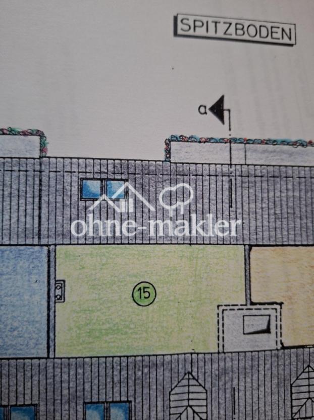 Grundriss Spitzboden