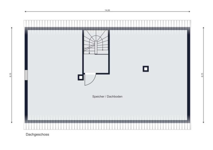 Grundriss Dachgeschoss
