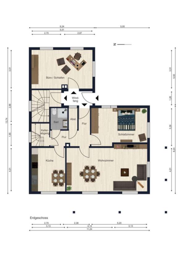 Grundriss Erdgeschoss