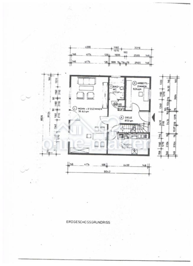 Grundriss Erdgeschoss