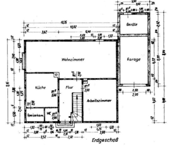 Grundriss Erdgeschoss