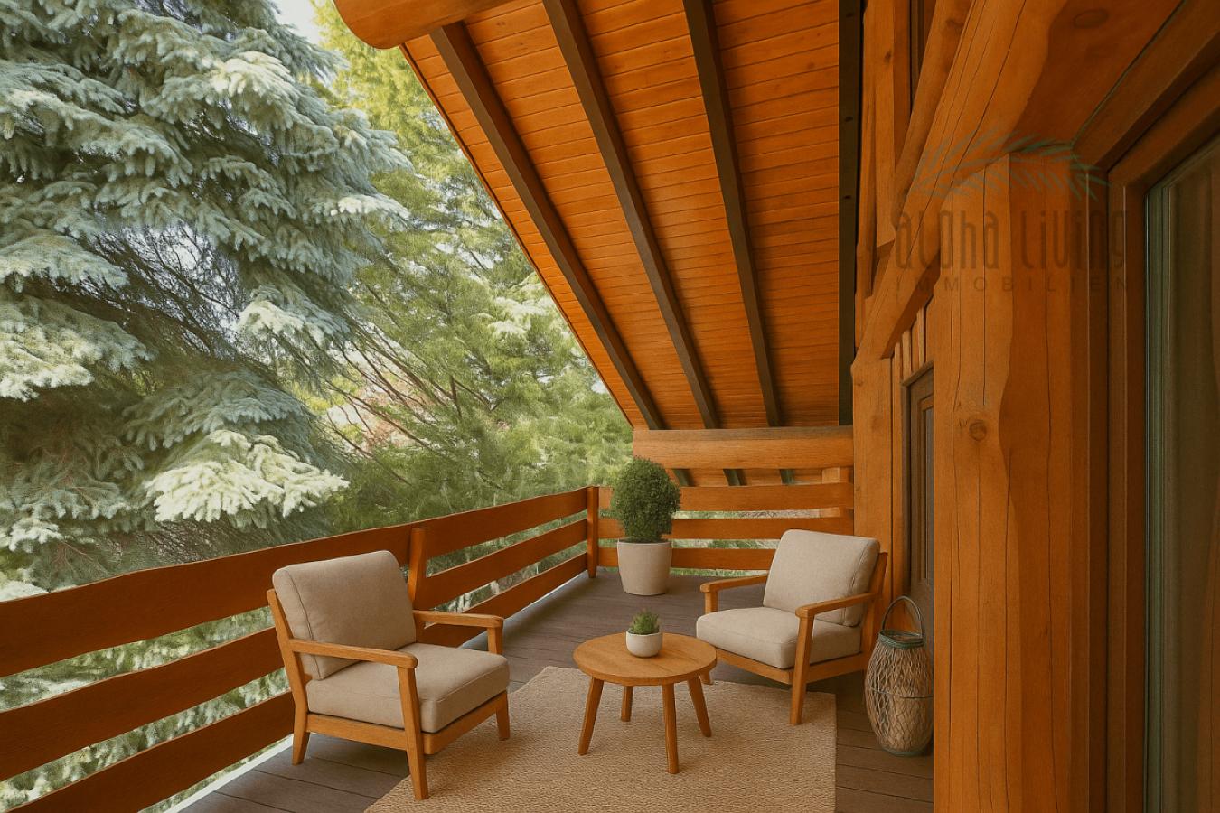 Visualisierung Balkon