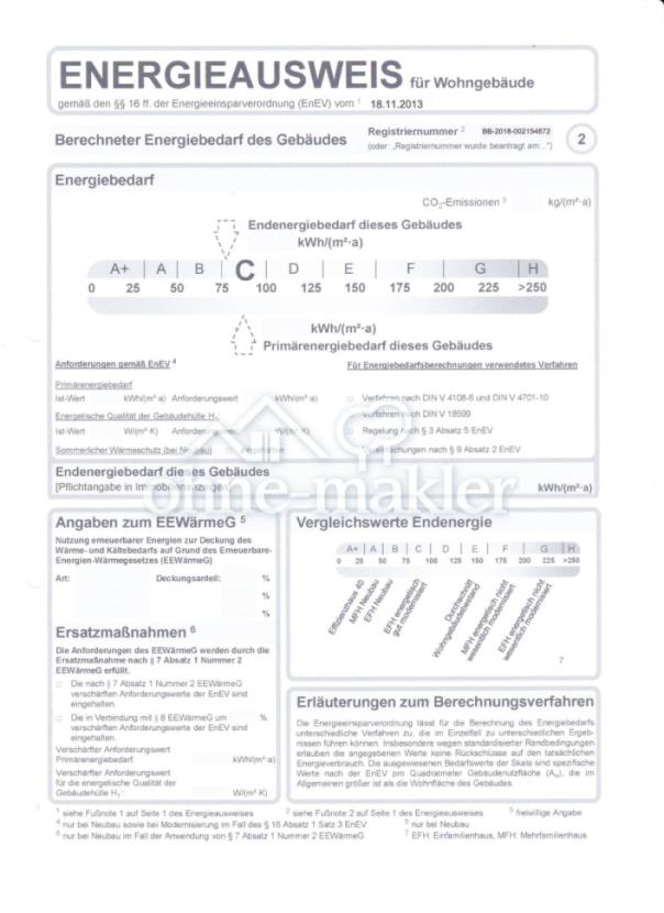 Energieausweis 2018