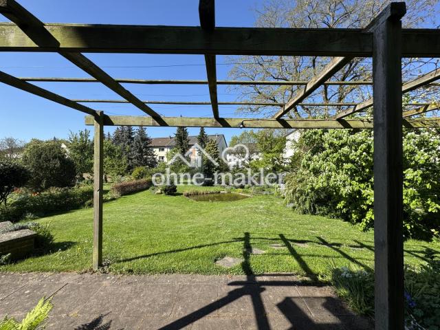 Blick vom Wintergarten