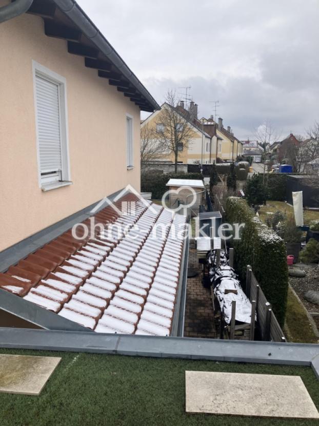 Überdachung Kellerabgang