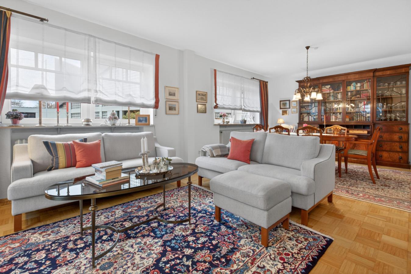 Wohn- und Esszimmer - Wohnung 1