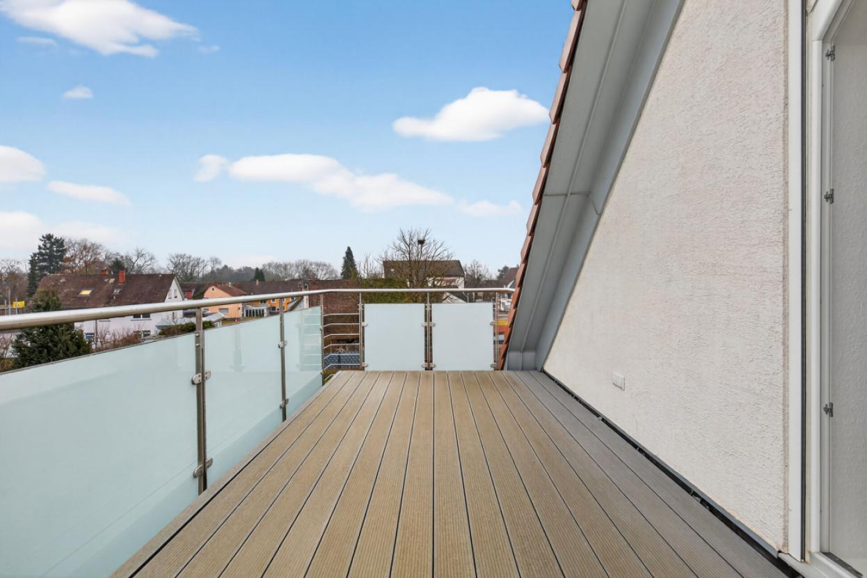 Dachterrasse Ansicht 2 - Wohnung 2