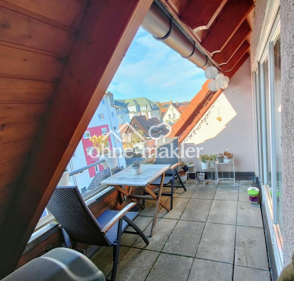 Windgeschütze Loggia