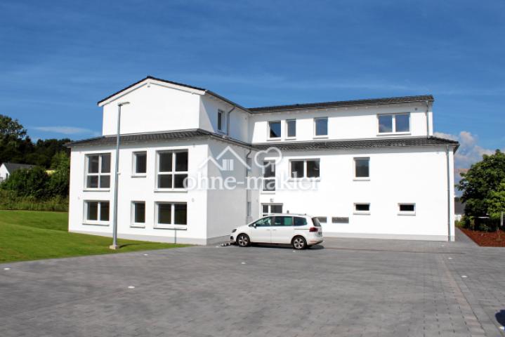 Ansicht und Parkplätze