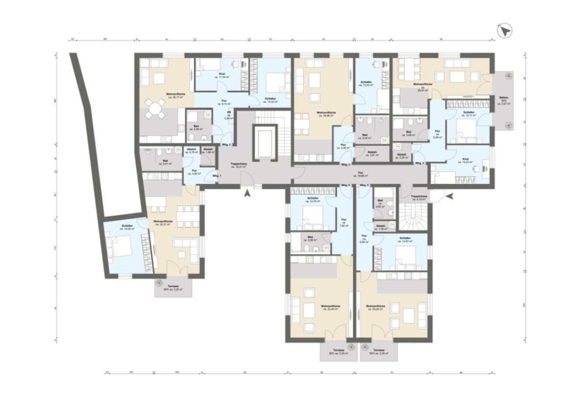 Geschossplan Erdgeschoss