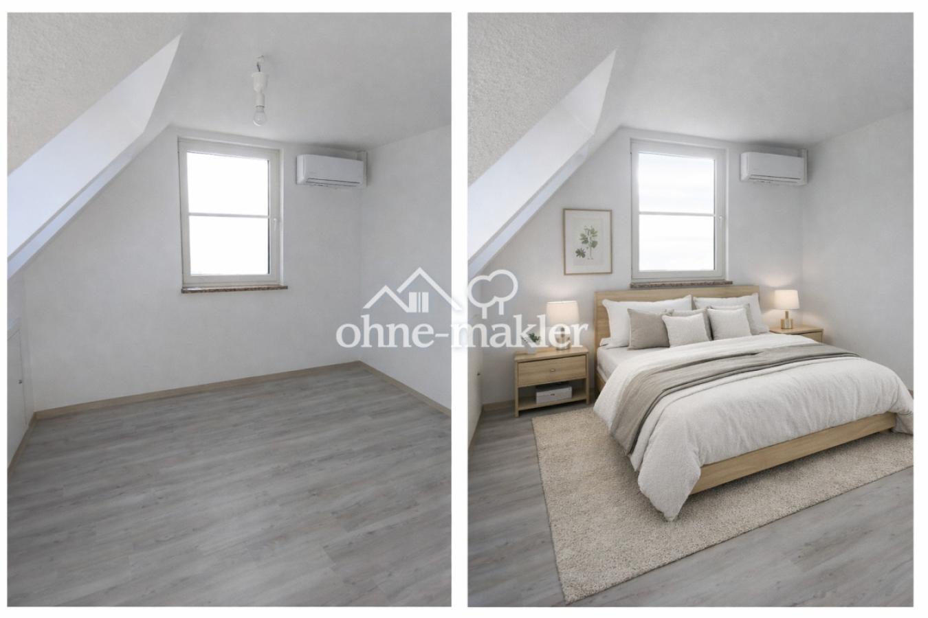 Schlafz. org. Möbelmuster