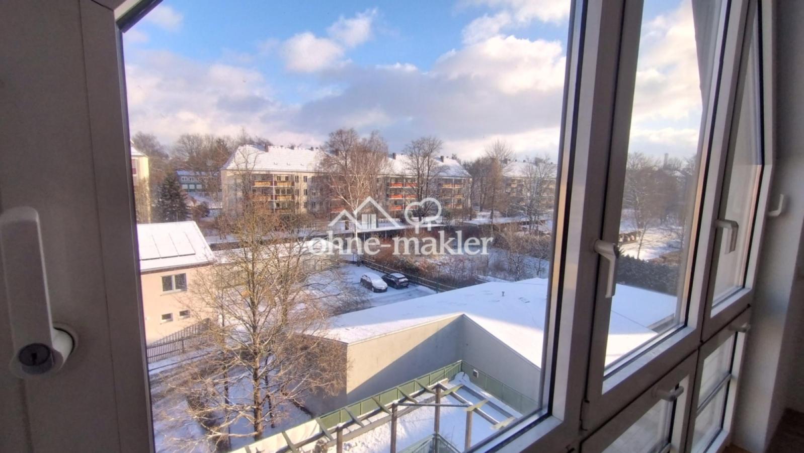 Blick aus Wohnzimmer