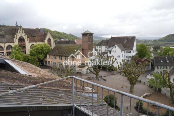 Ausblick vom Balkon (Rhein)