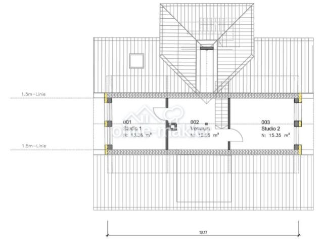 Grundriss 2. OG (Spitzboden)