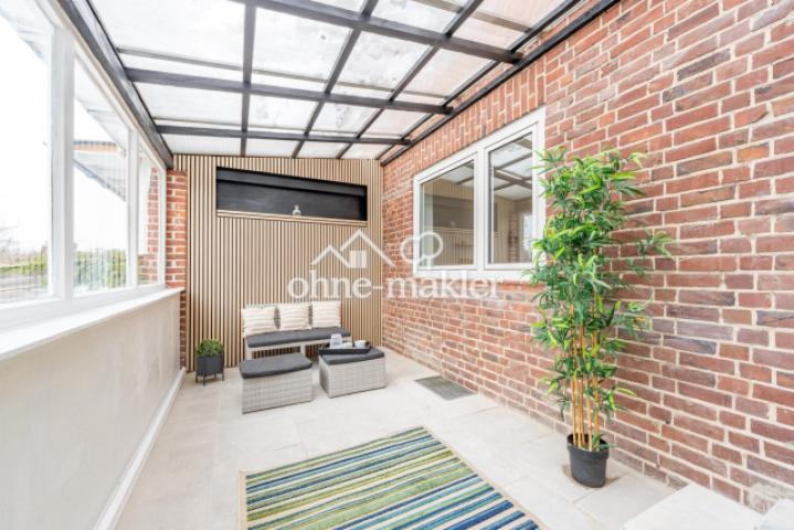 überdachte Terrasse