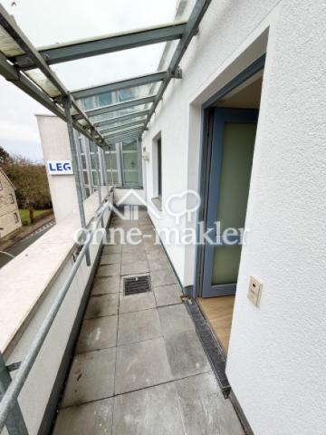 Laubengang Eingangsbereich