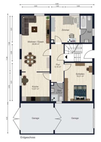 Grundriss Erdgeschoss