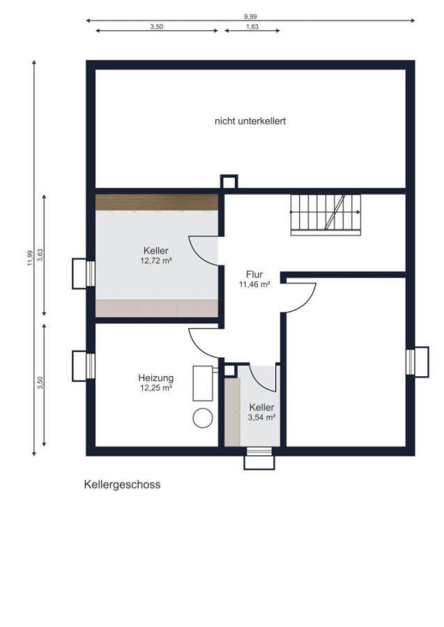 Grundriss Kellergeschoss