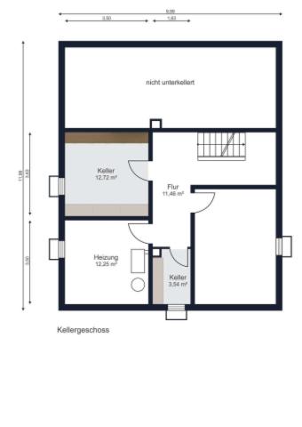 Grundriss Kellergeschoss