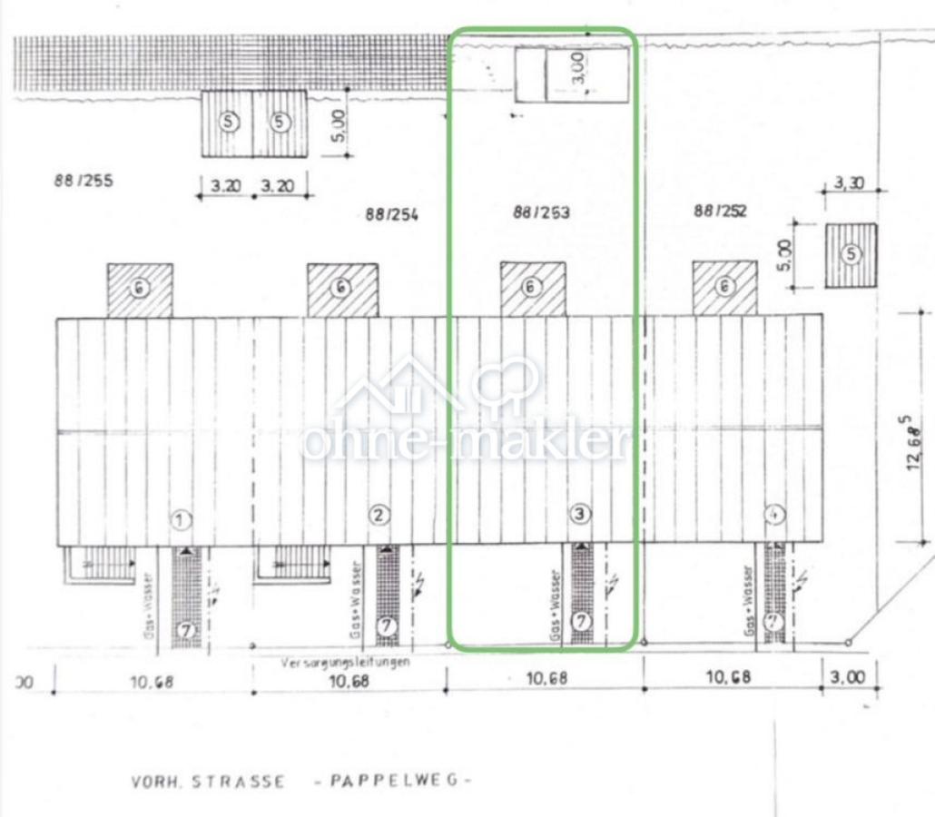 Flurkarte+ Grundstückszufahrt
