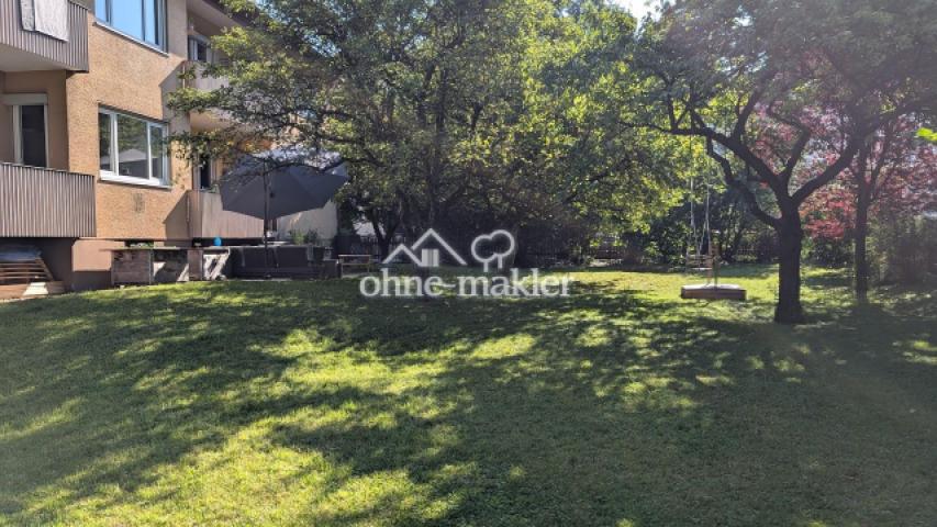 Gartenblick aus Südwest